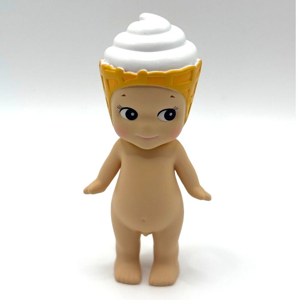 Authentic Sonny Angel Soft Serve Ice Cream Mini Figure, Sweets Series